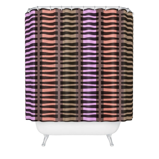 Mirimo Korath Striped Shower Curtain