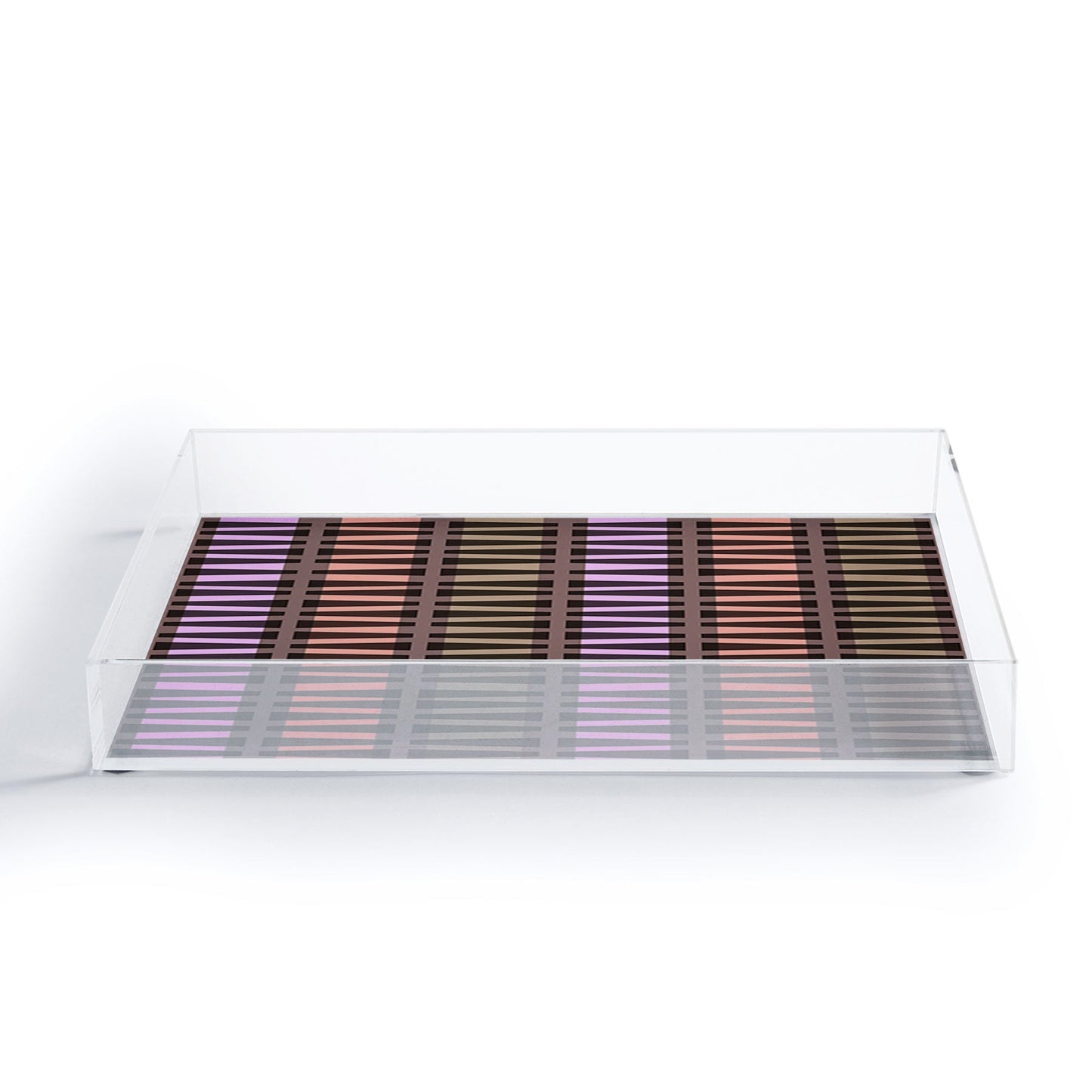 Mirimo Korath Striped Acrylic Tray