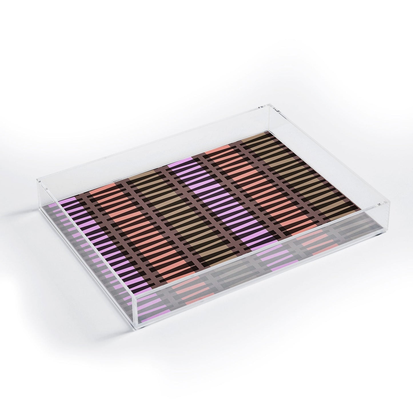 Mirimo Korath Striped Acrylic Tray
