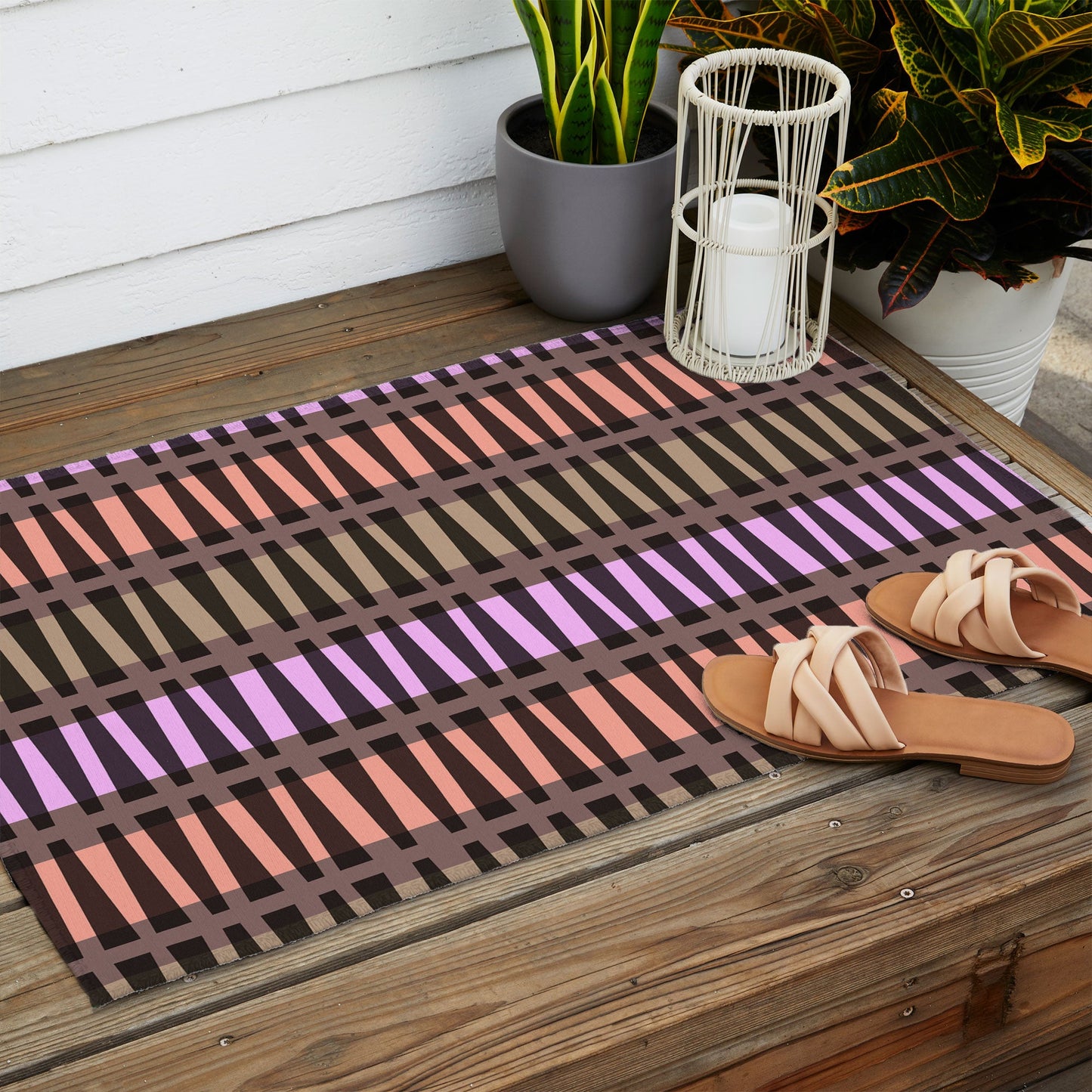 Mirimo Korath Striped Outdoor Rug