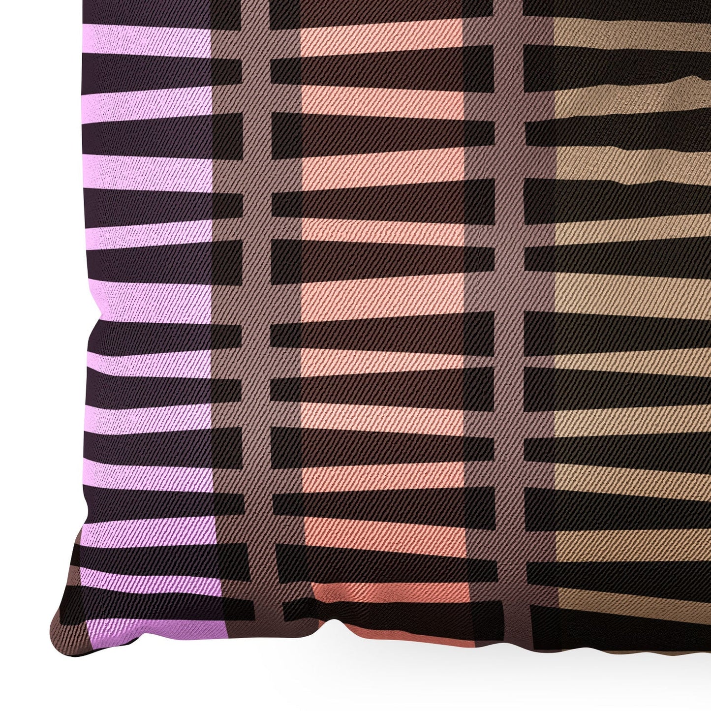 Mirimo Korath Striped Floor Pillow Square