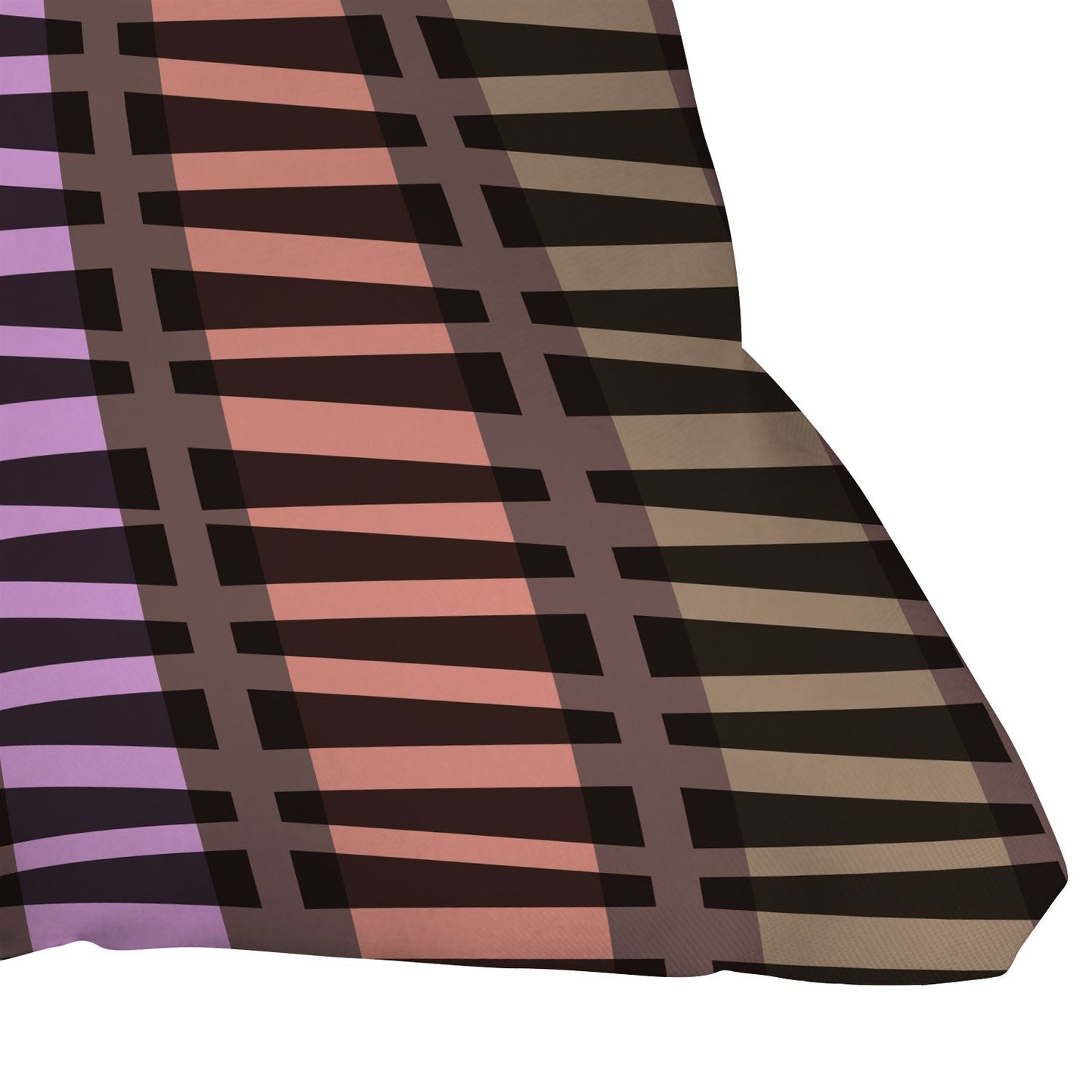 Mirimo Korath Striped Outdoor Throw Pillow