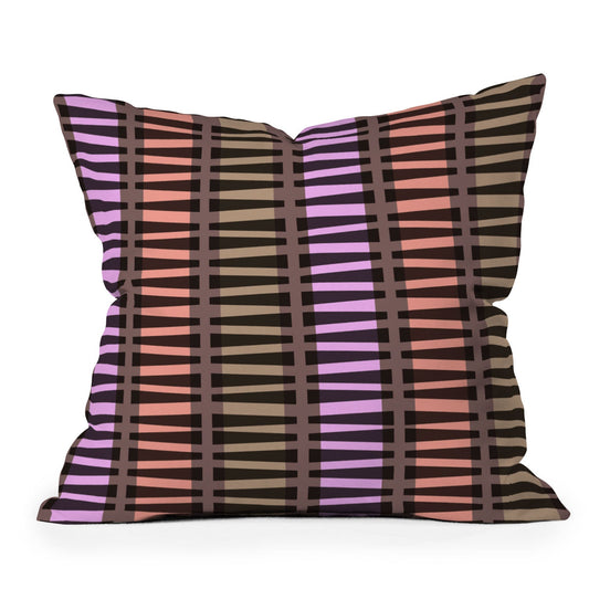 Mirimo Korath Striped Outdoor Throw Pillow