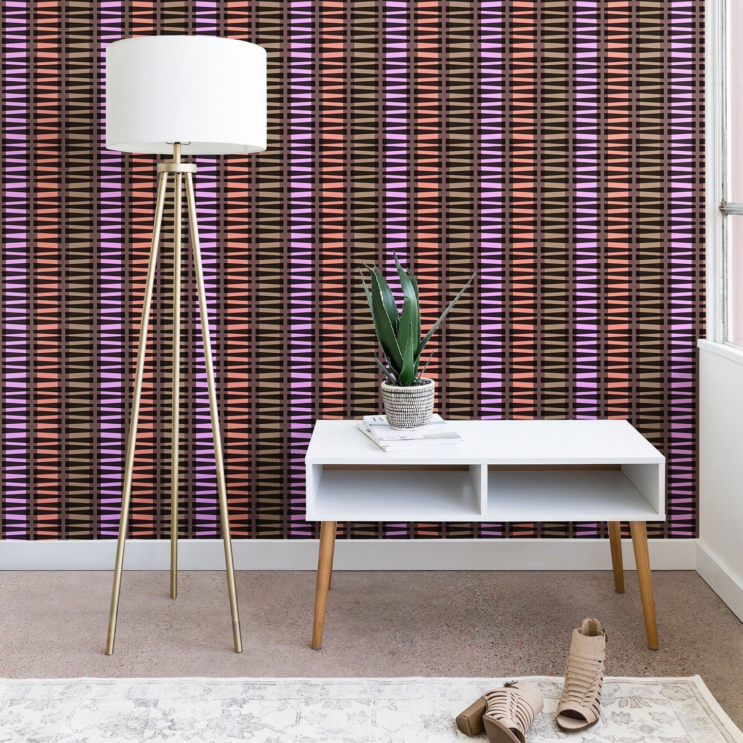 Mirimo Korath Striped Wallpaper