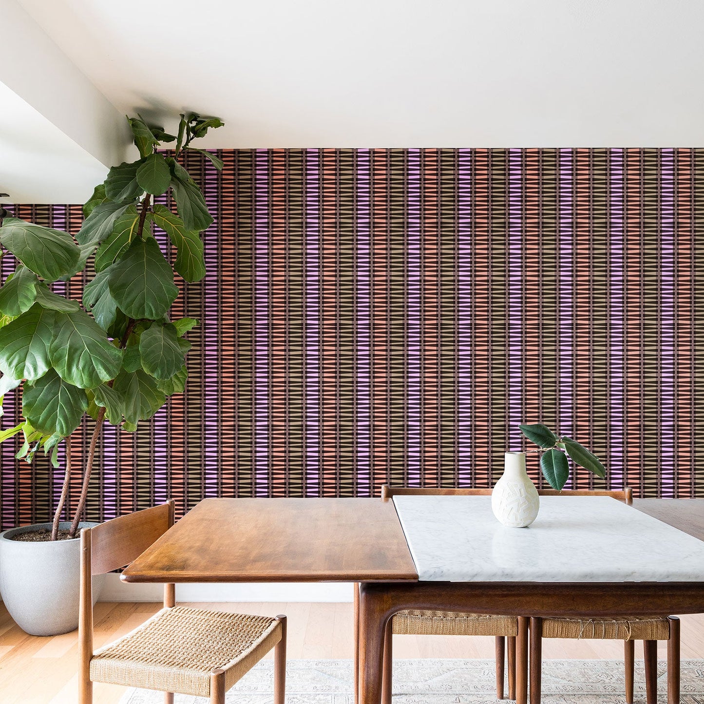 Mirimo Korath Striped Wallpaper