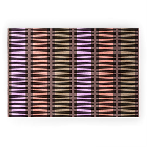 Mirimo Korath Striped Welcome Mat