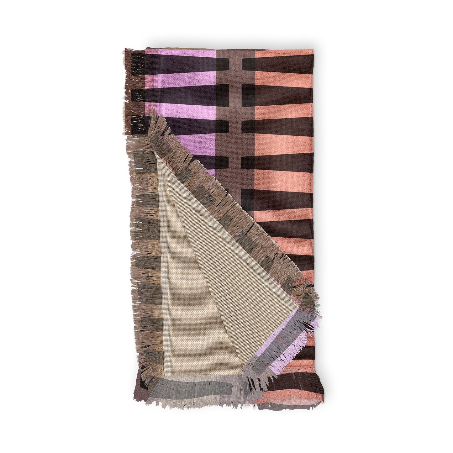 Mirimo Korath Striped Throw Blanket