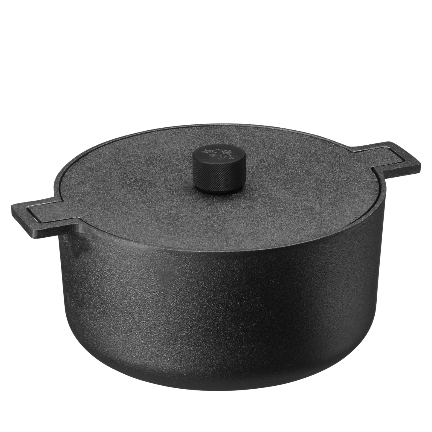 Noir Dutch Oven With Cast Iron Lid - 5.25 qt.