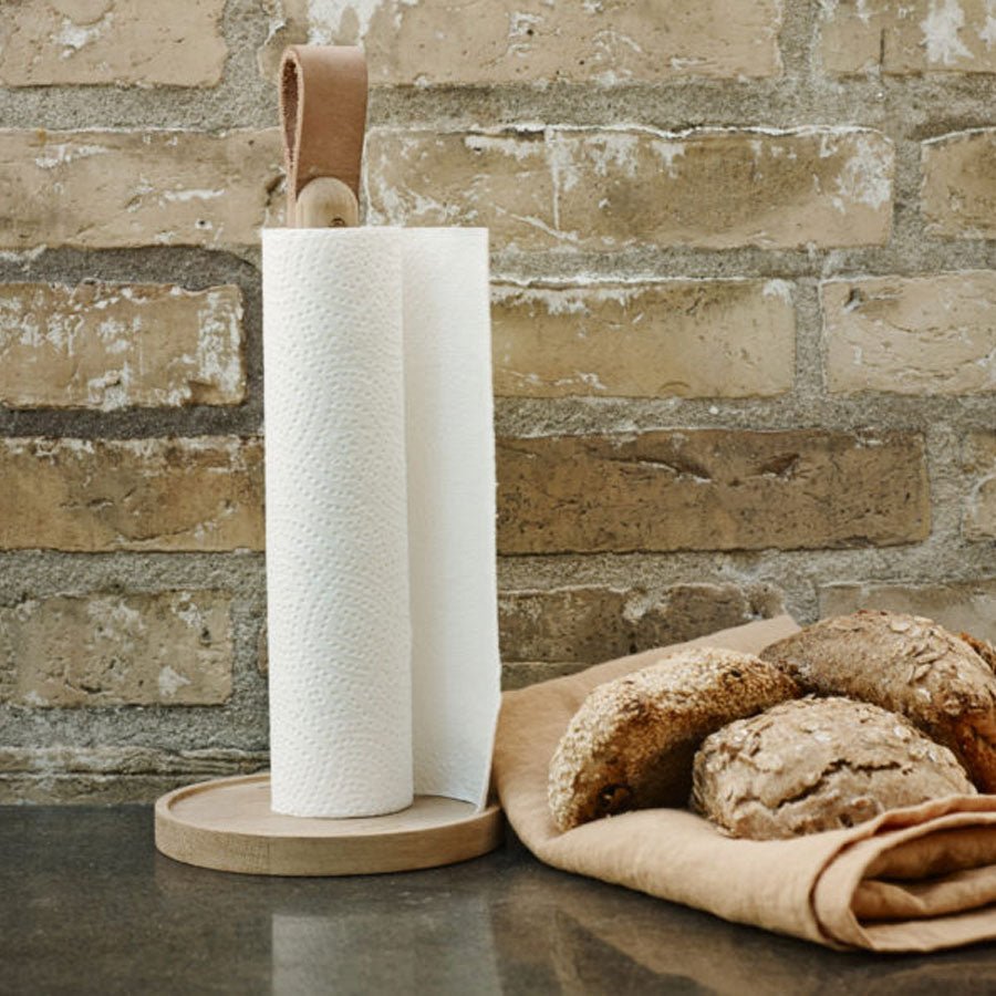 Open Box - Norr Paper Towel Holder - Oak
