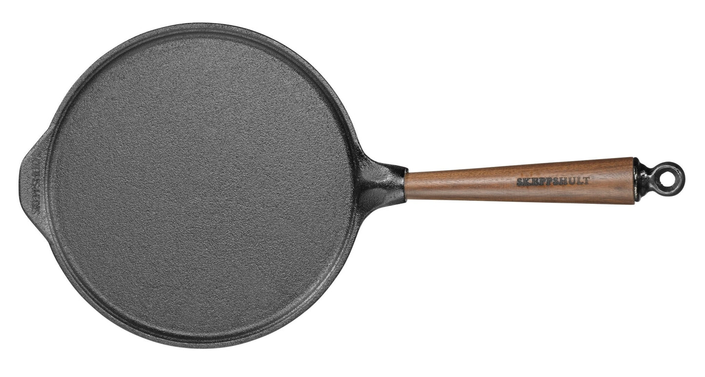 Pancake Pan with Walnut Handle - 9.25"
