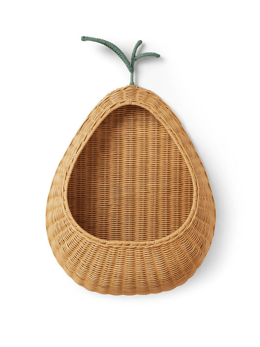 Pear Braided Wall Pocket
