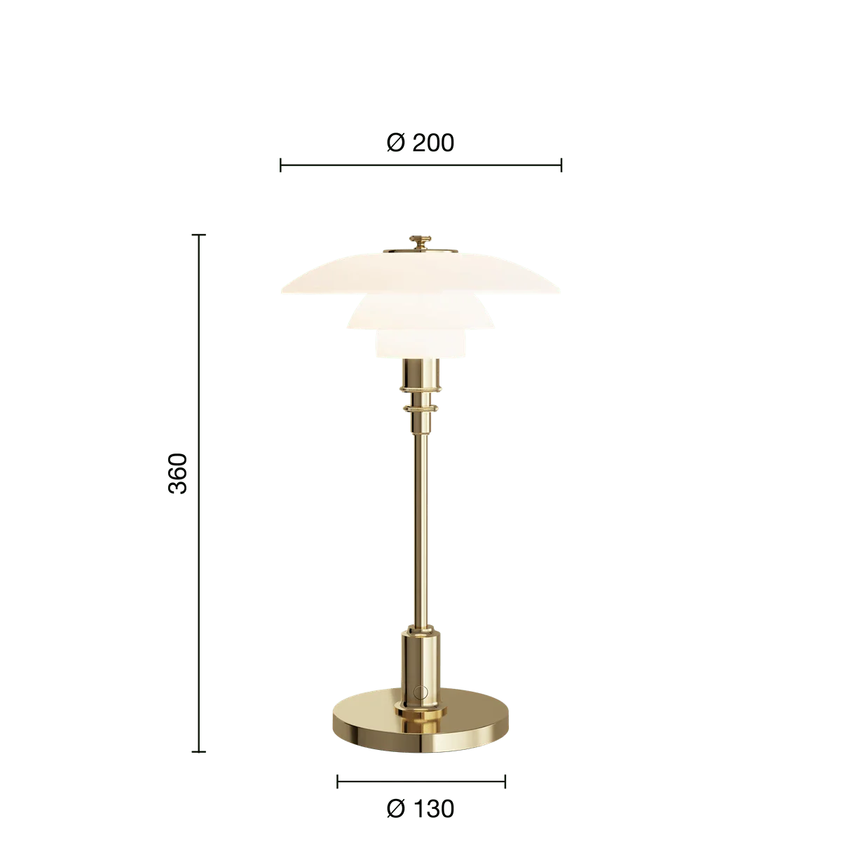 PH 2/1 Portable Lamp