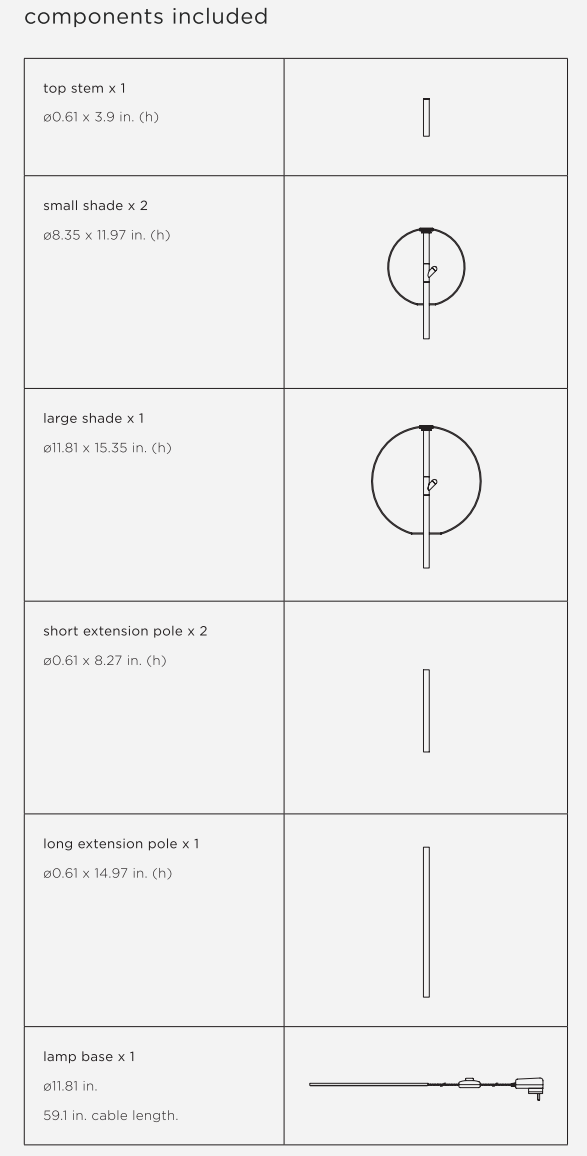 Point Modular Floor Lamp