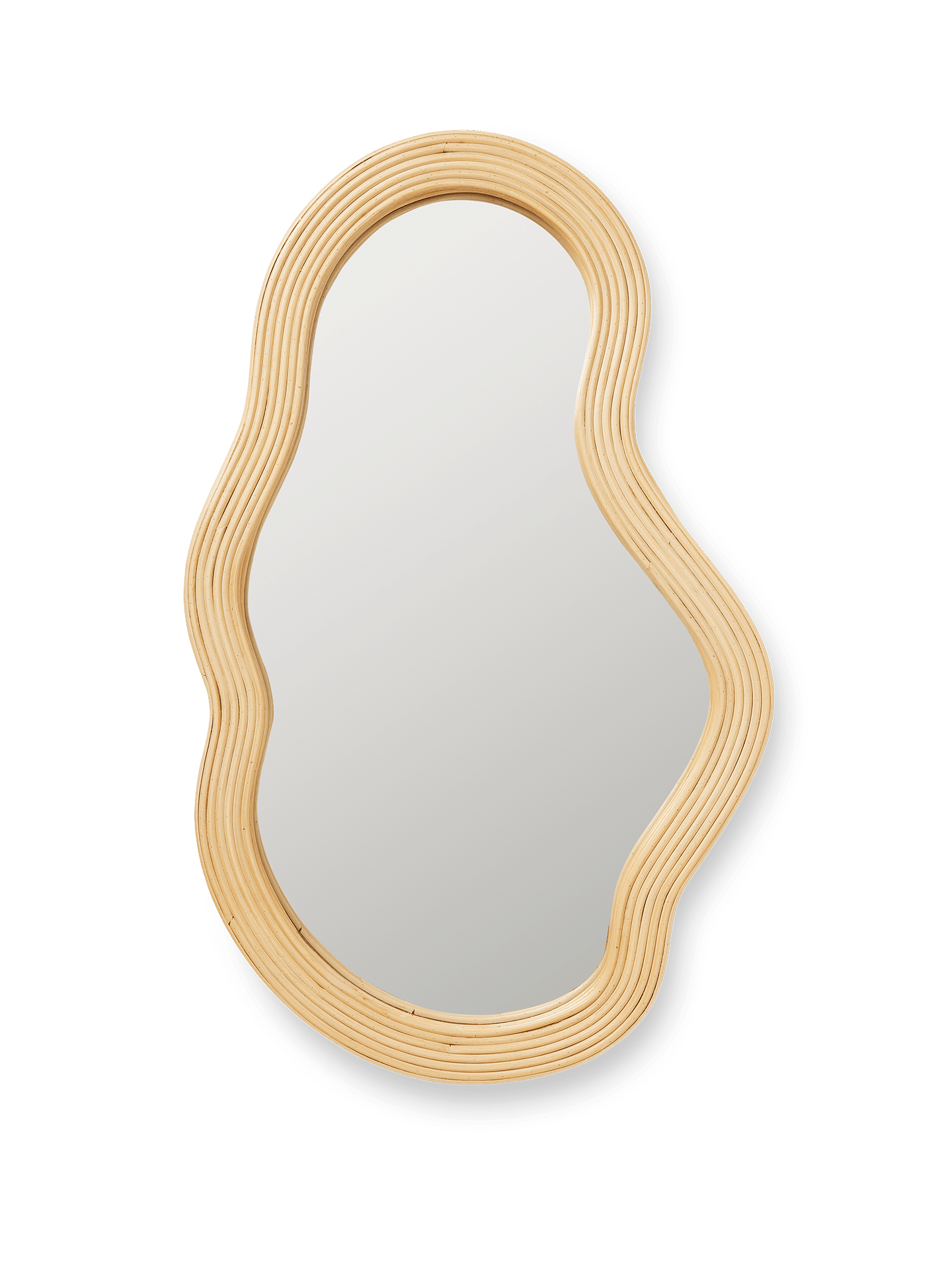 Pond Rattan Mirror - Medium