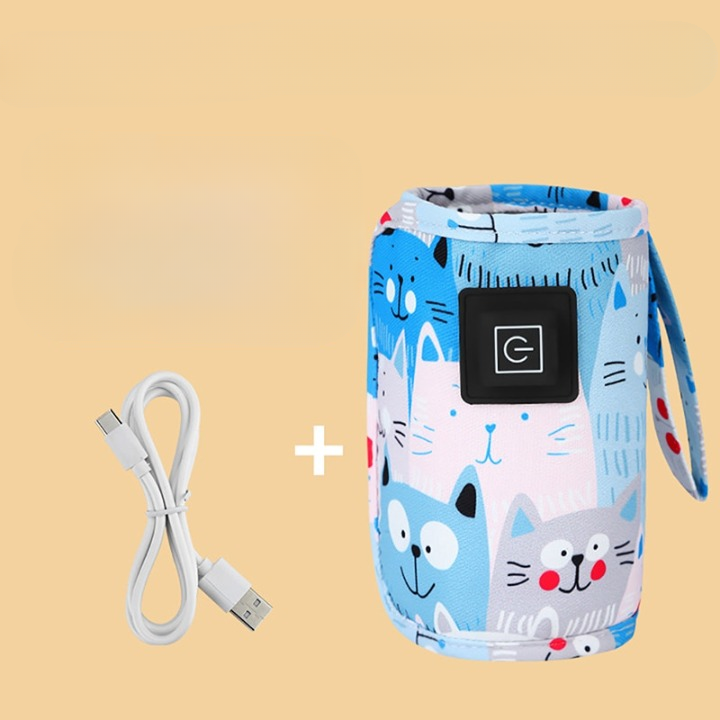 WarmEase – Slimme Draagbare Flessenwarmer – Altijd Perfecte Temperatuur