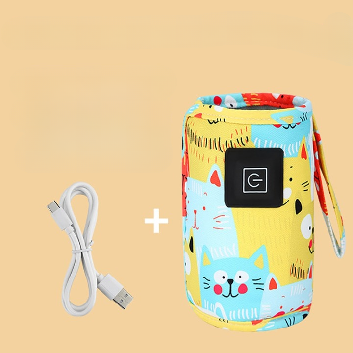 WarmEase – Slimme Draagbare Flessenwarmer – Altijd Perfecte Temperatuur