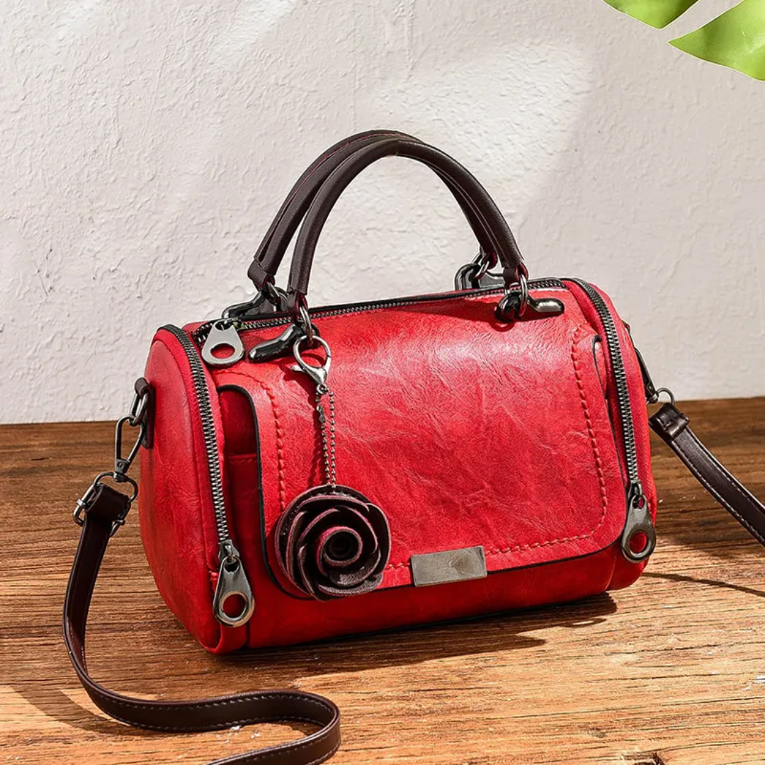 Sofie - Vintage Leren Handtas voor Dames - Elegant & Duurzaam