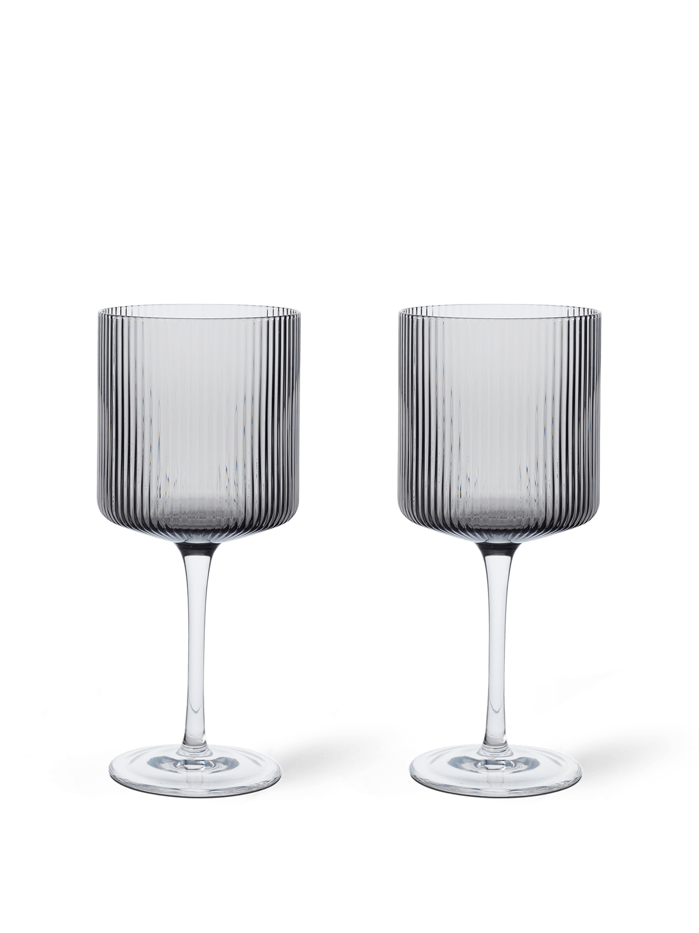 Ripple Red Wine Glasses - Set of 2