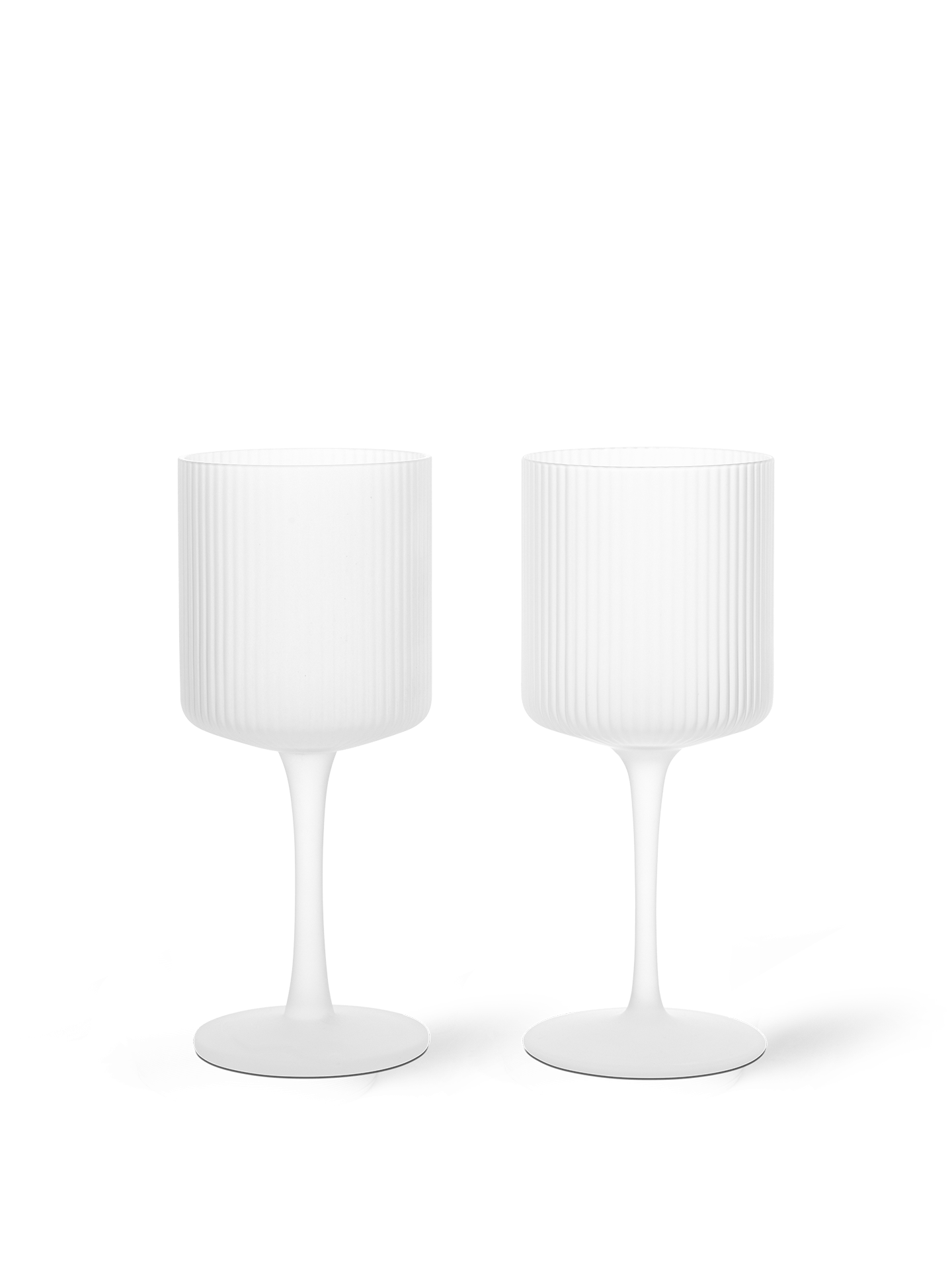 Ripple White Wine Glasses - Set of 2
