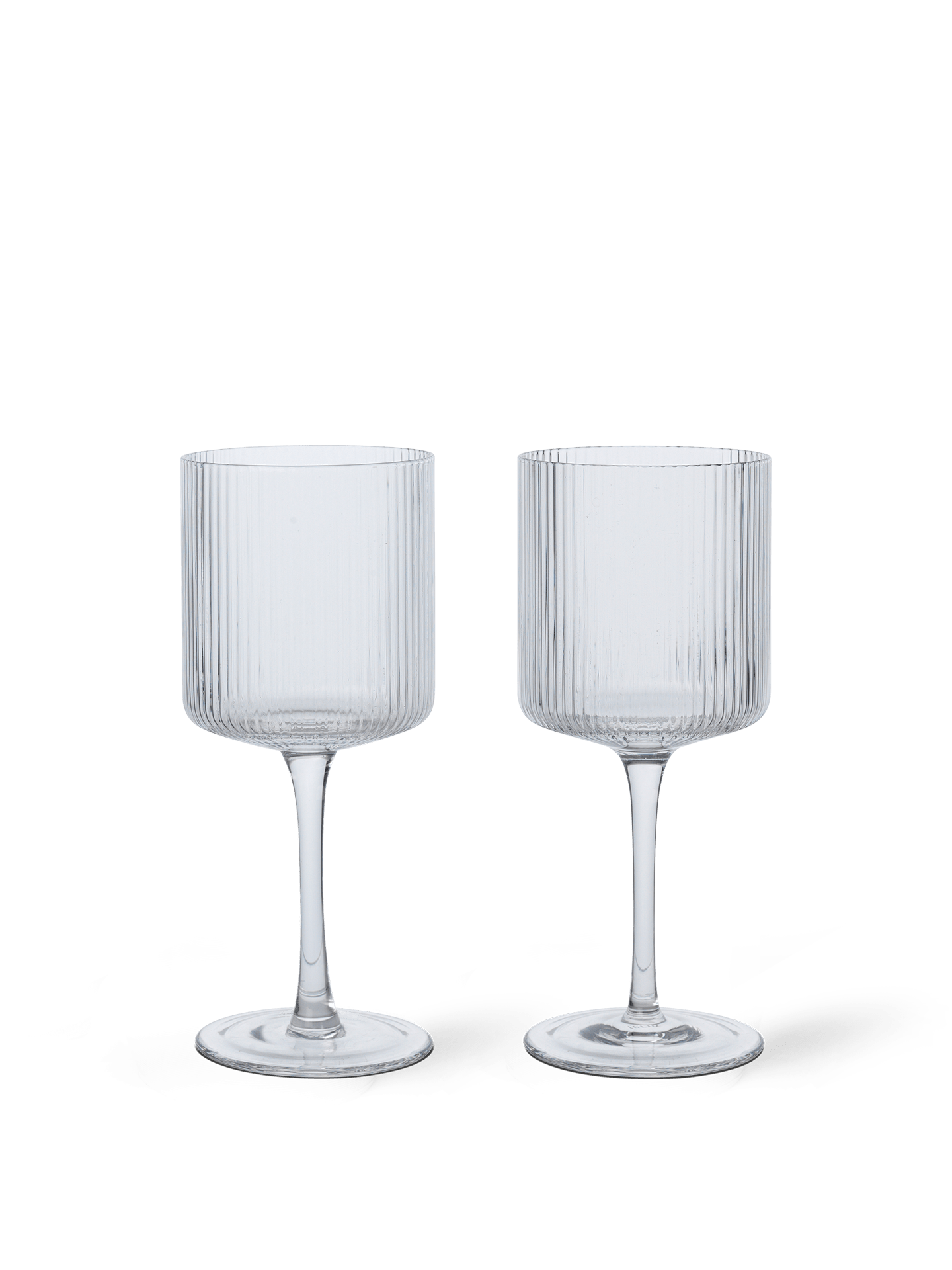 Ripple White Wine Glasses - Set of 2