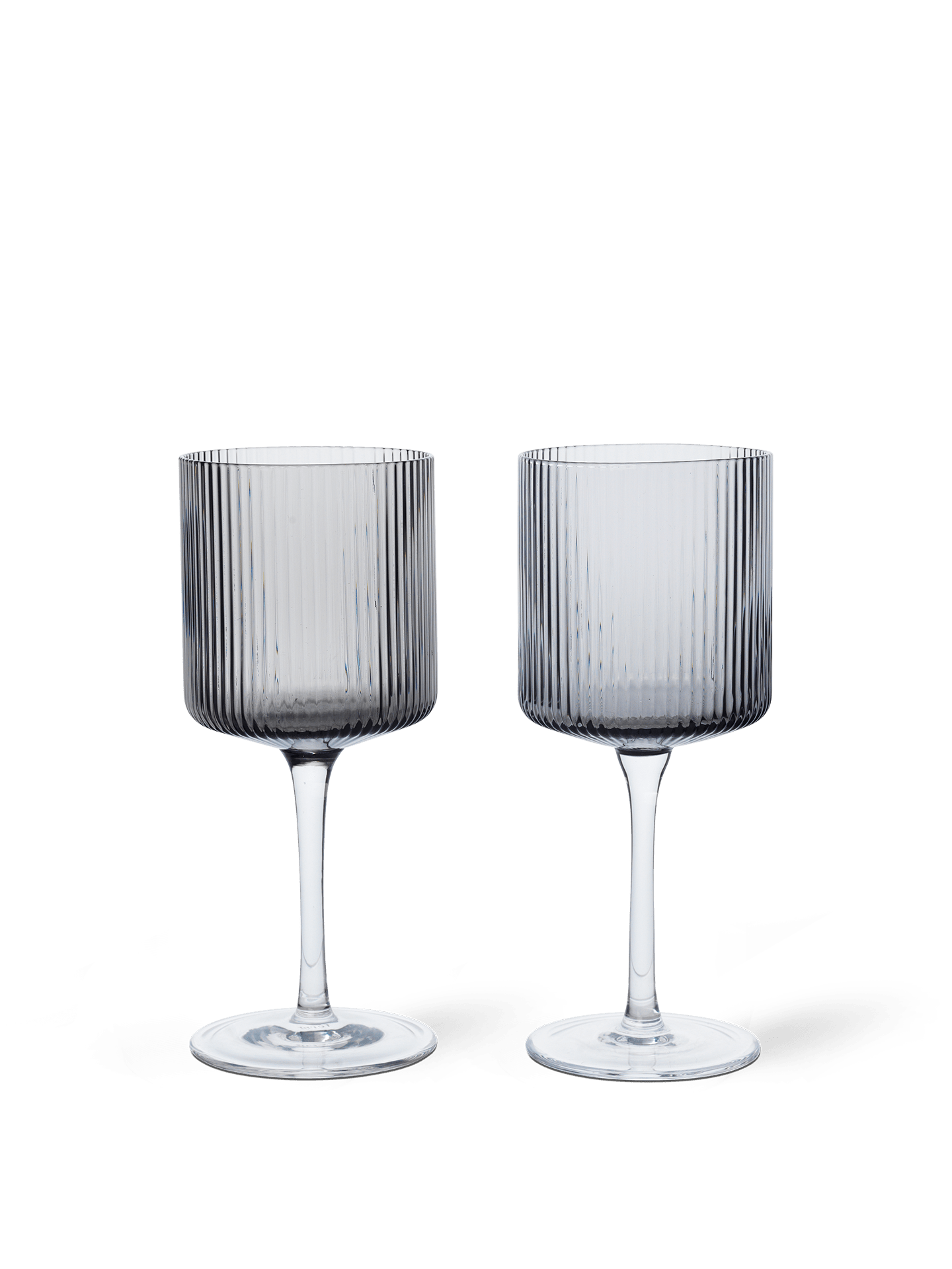 Ripple White Wine Glasses - Set of 2
