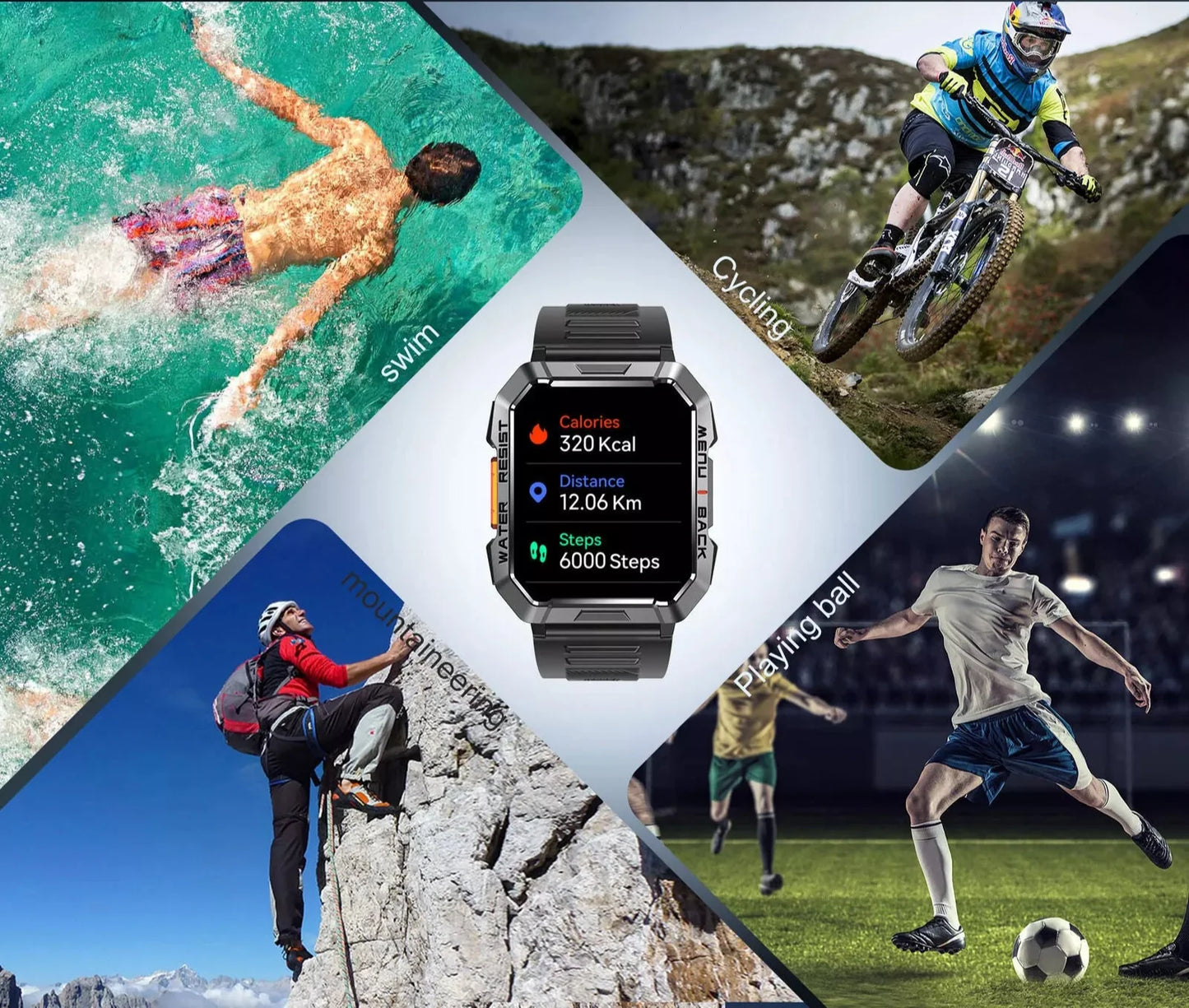 TrailMate – Robuuste Smartwatch voor Avonturiers – Duurzaamheid & Avontuur