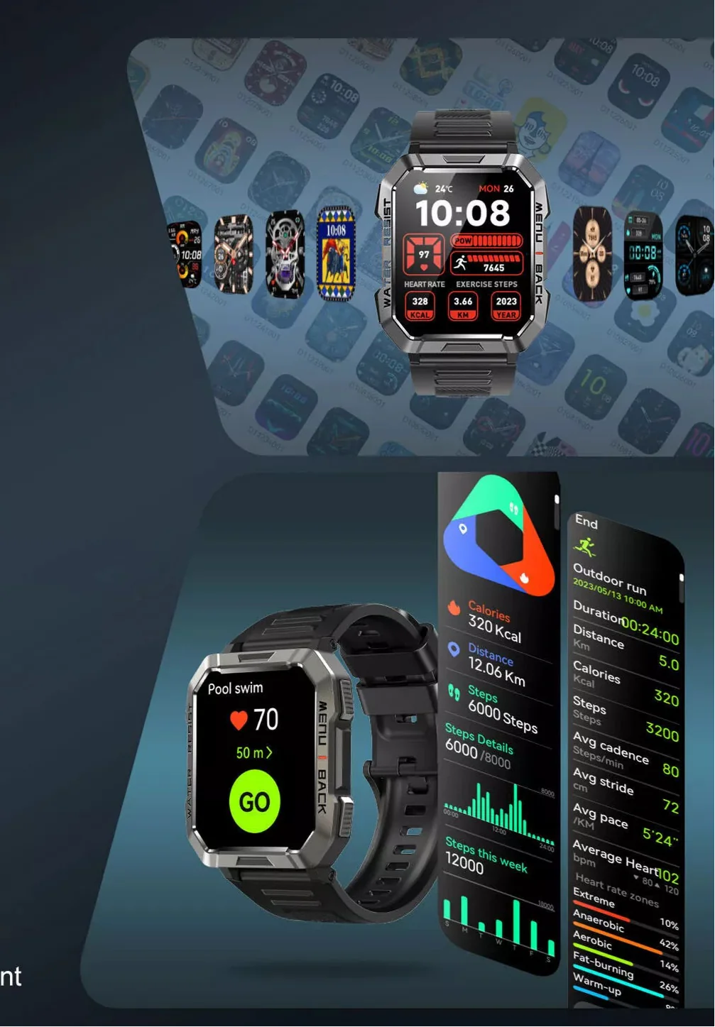 TrailMate – Robuuste Smartwatch voor Avonturiers – Duurzaamheid & Avontuur