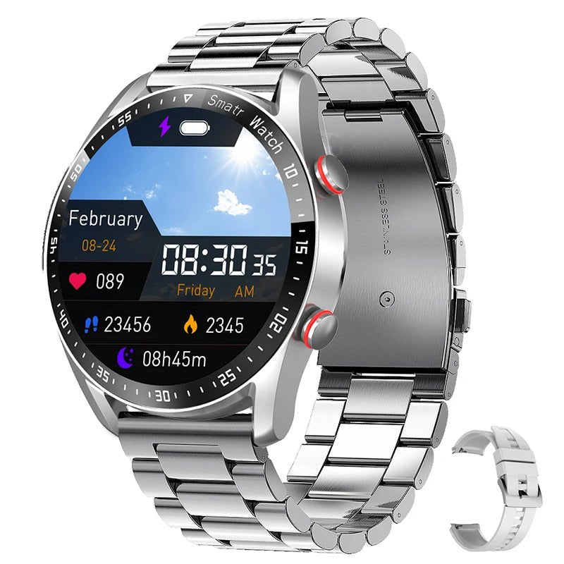 TechChrono – Gezondheidsmonitor Horloge – Precisie & Zorg