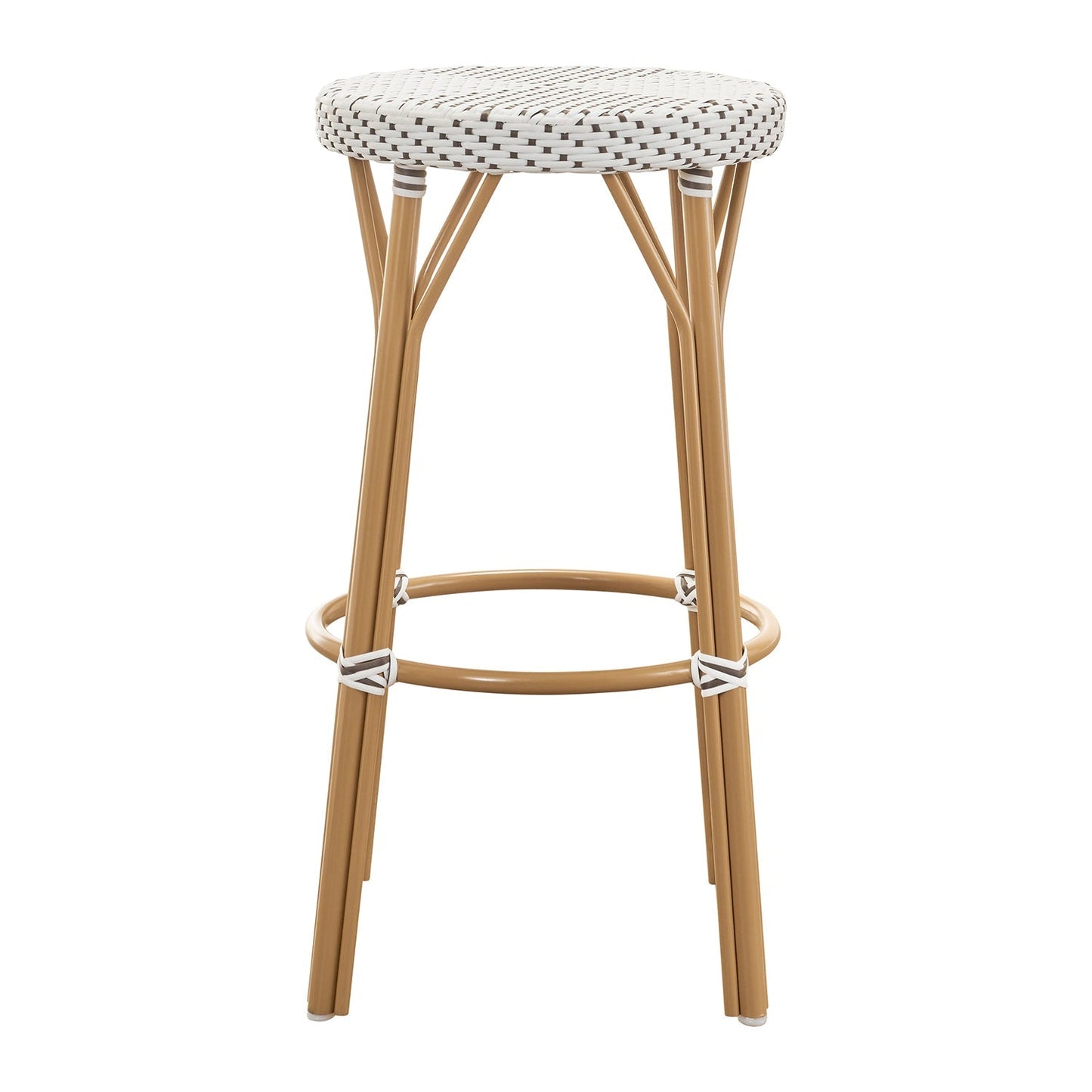 Simone Rattan Outdoor Bar Stool