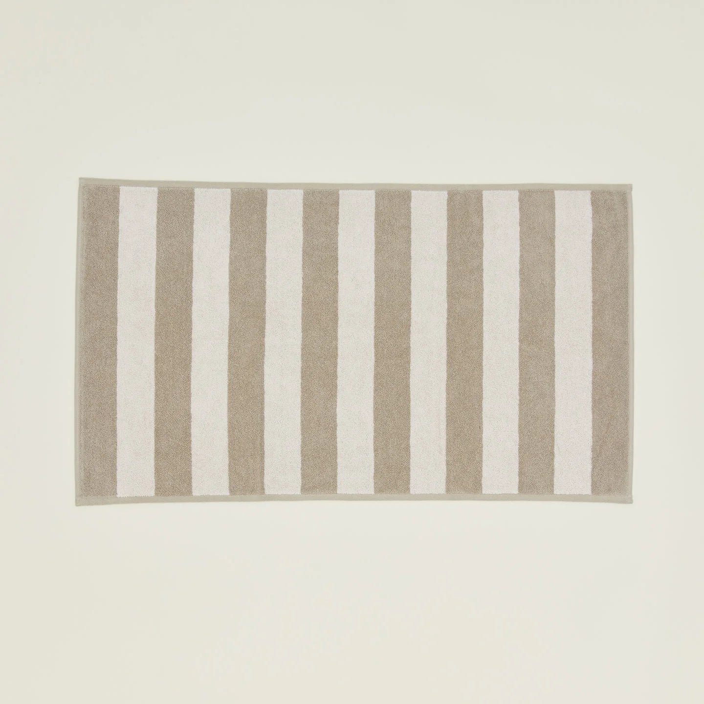 Simple Striped Terry Bath Mat