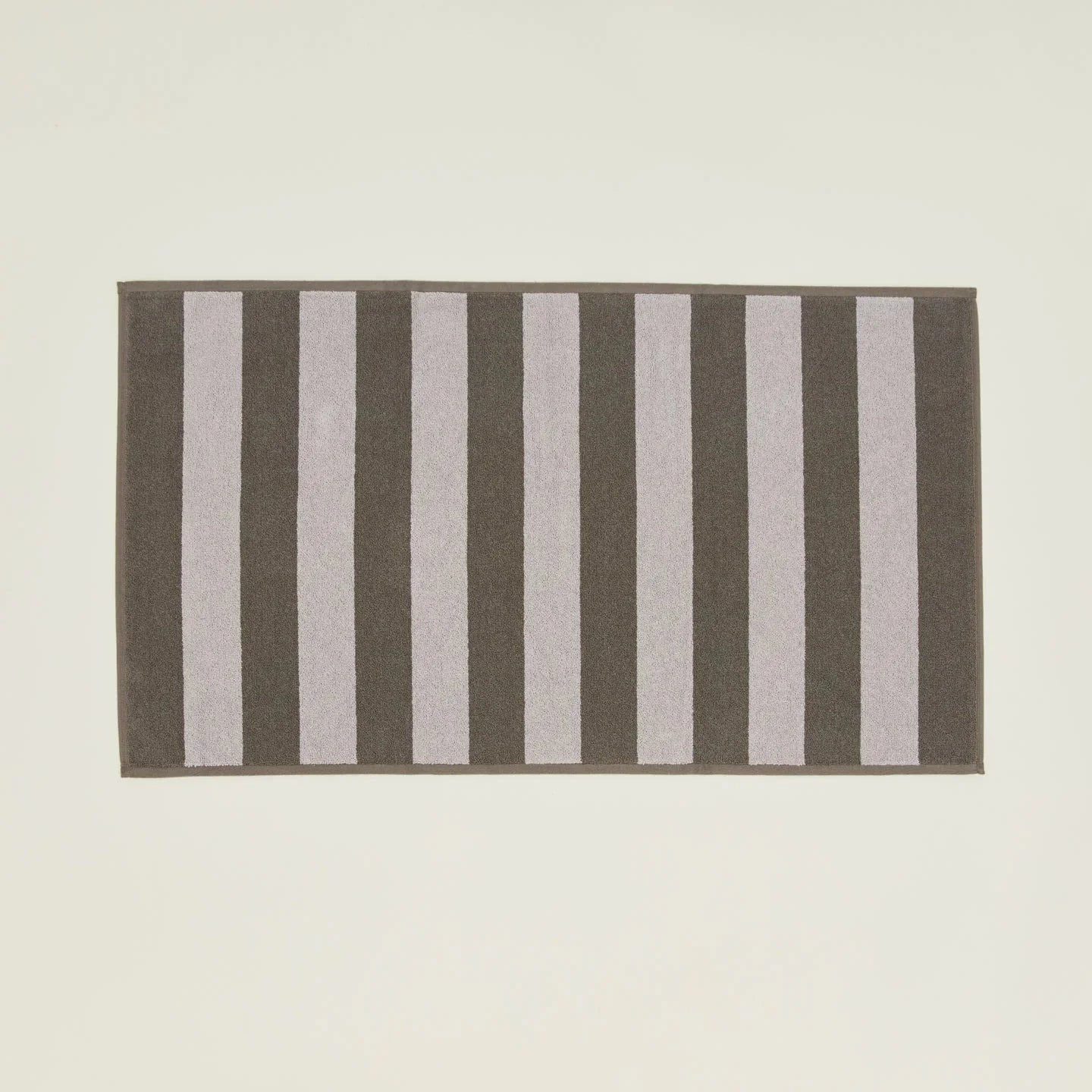 Simple Striped Terry Bath Mat