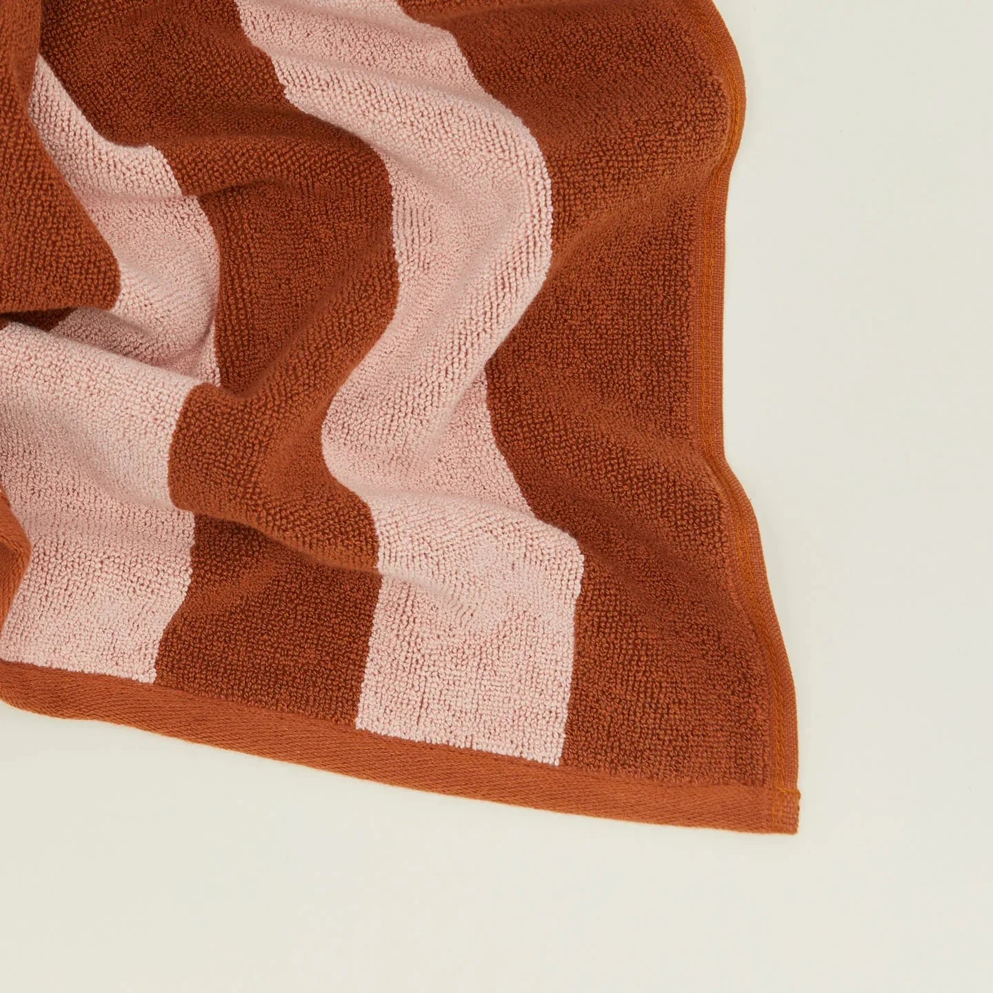 Simple Striped Terry Bath Mat