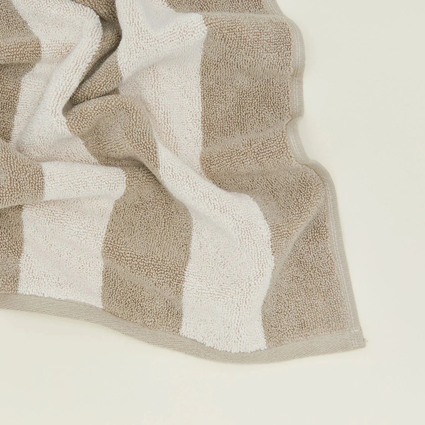 Simple Striped Terry Bath Mat
