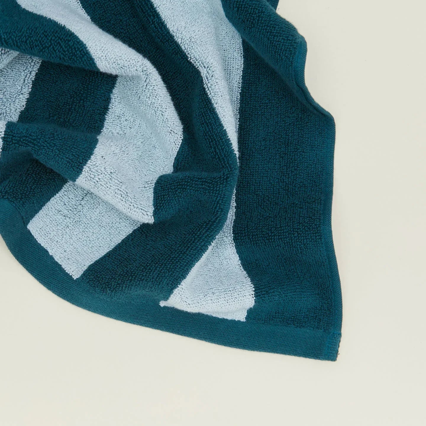 Simple Striped Terry Bath Mat