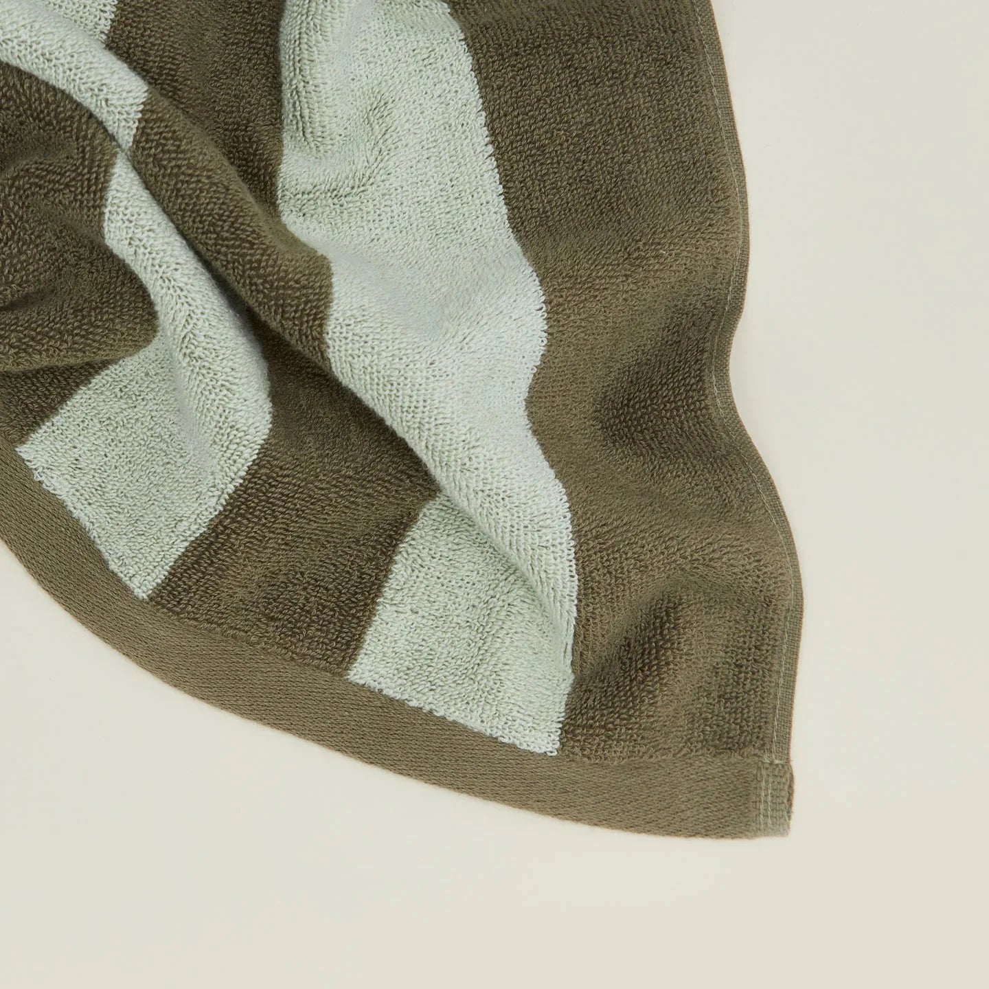 Simple Striped Terry Bath Mat