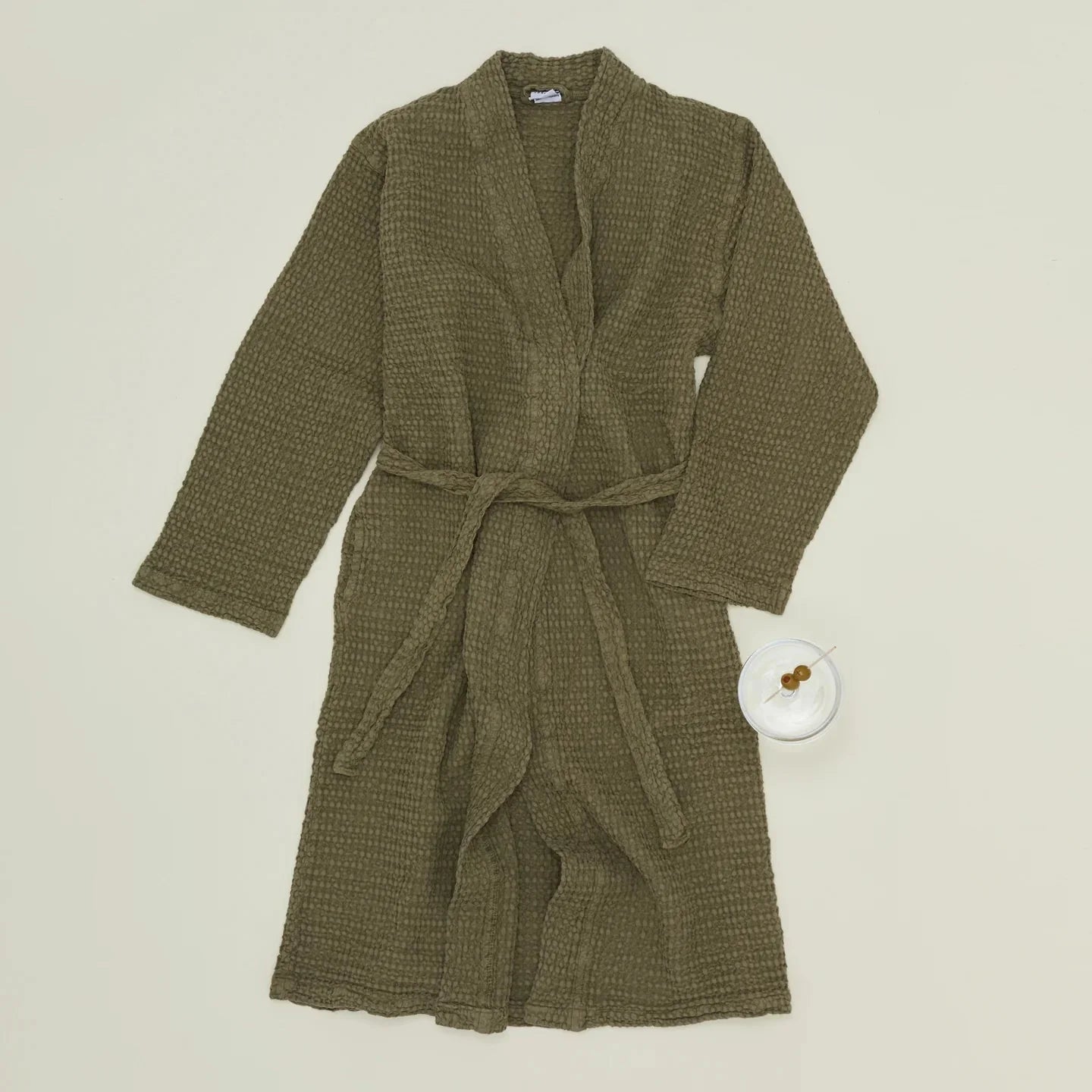 Simple Waffle Bathrobe