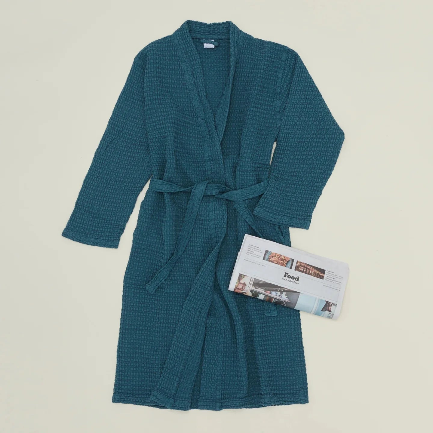 Simple Waffle Bathrobe