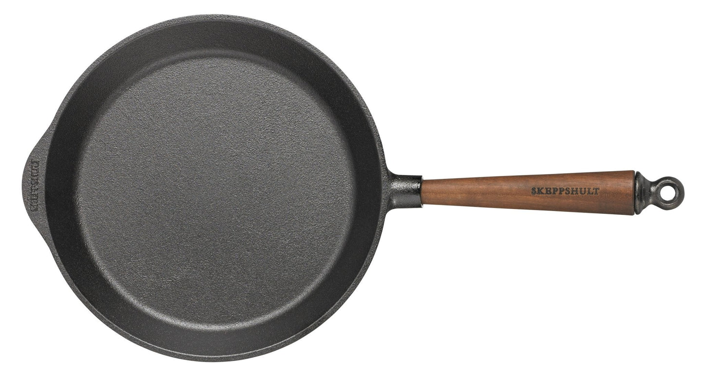 Skillet with Walnut Handle - 10"