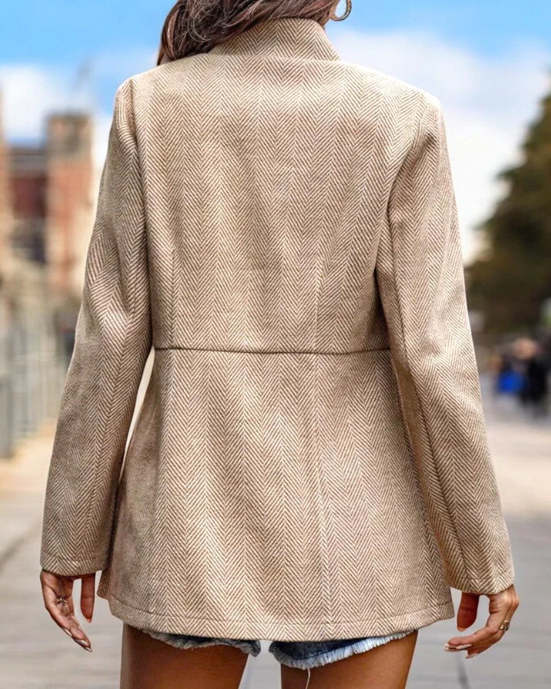 Solene - Chique Blazer met Kraag voor Vrouwen