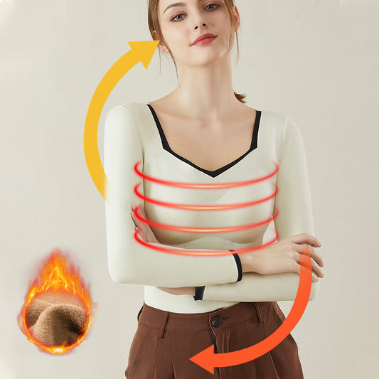 Jetje - Slim Fit Gevoerde Thermoshirt