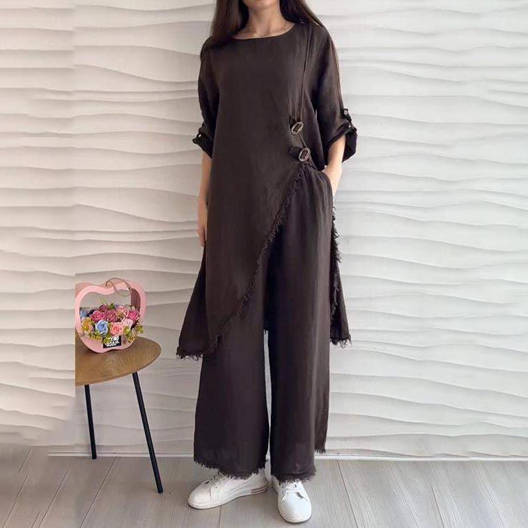 Zoella - Stijlvolle Outfitset met ruches voor Vrouwen