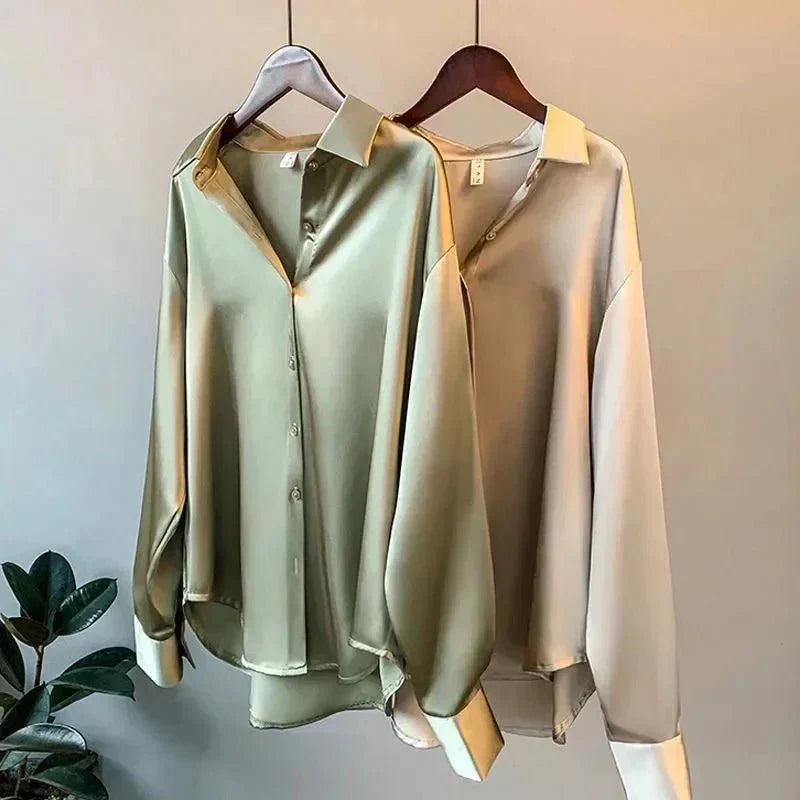 Sidonia – Langemouwen Office Casual Blouse