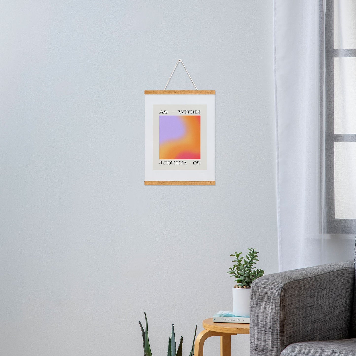 Tiger Spirit As Within So Without Art Print