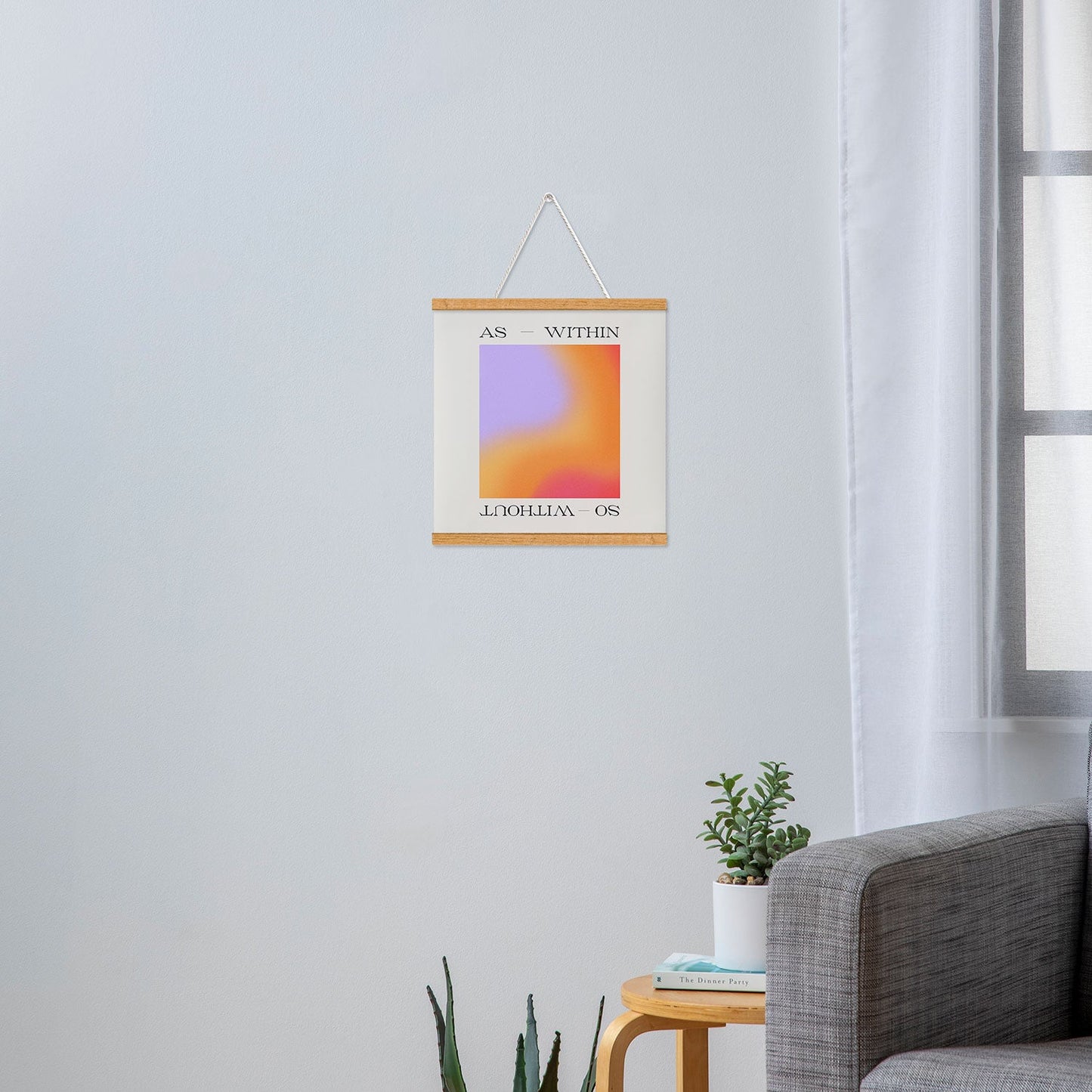 Tiger Spirit As Within So Without Art Print