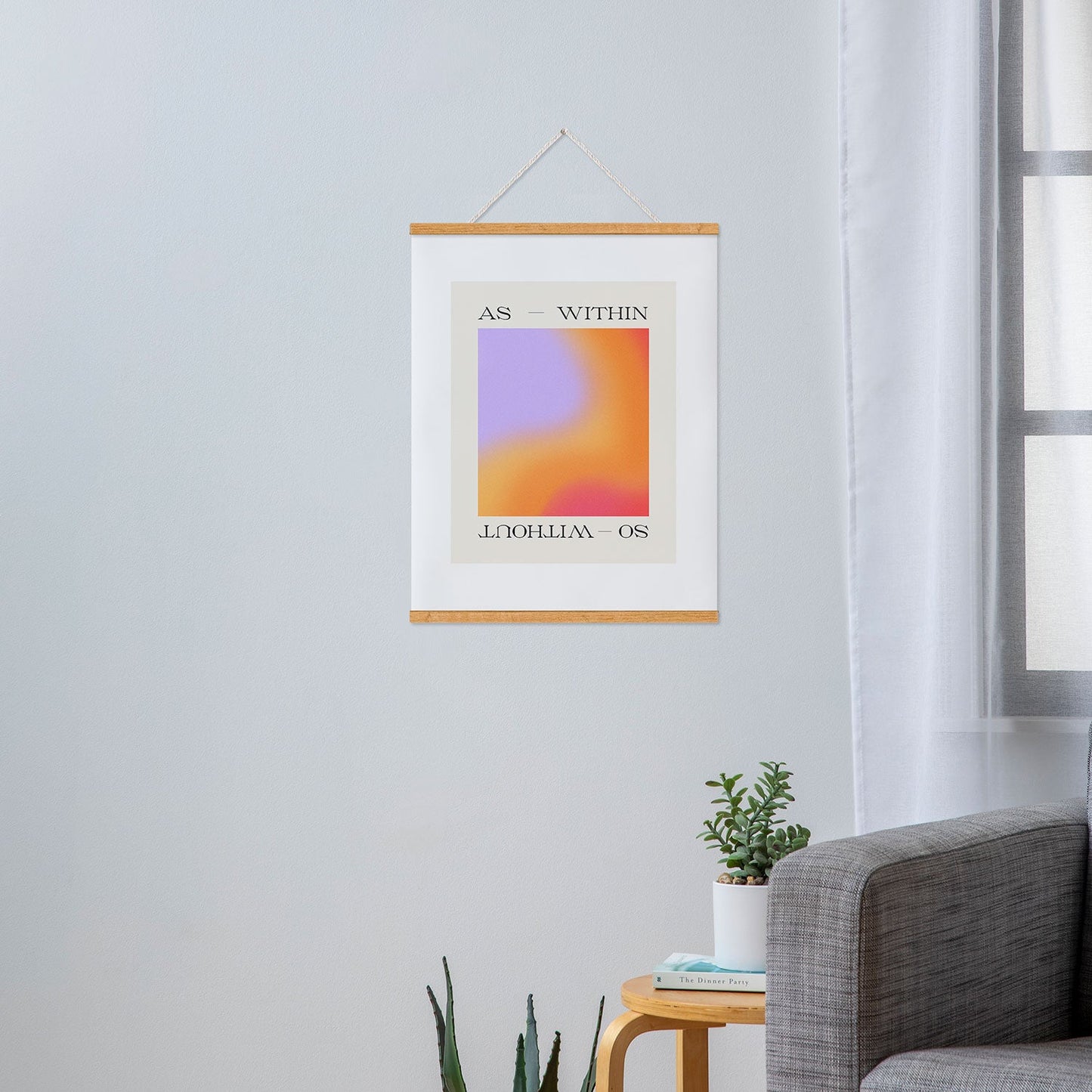Tiger Spirit As Within So Without Art Print