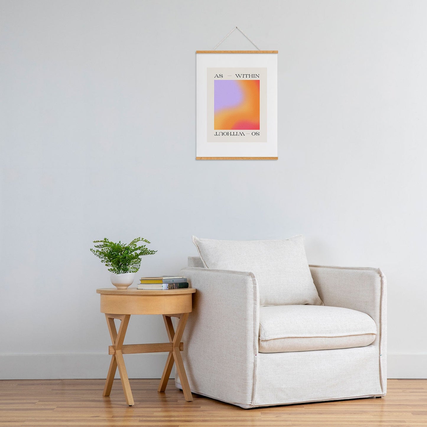 Tiger Spirit As Within So Without Art Print