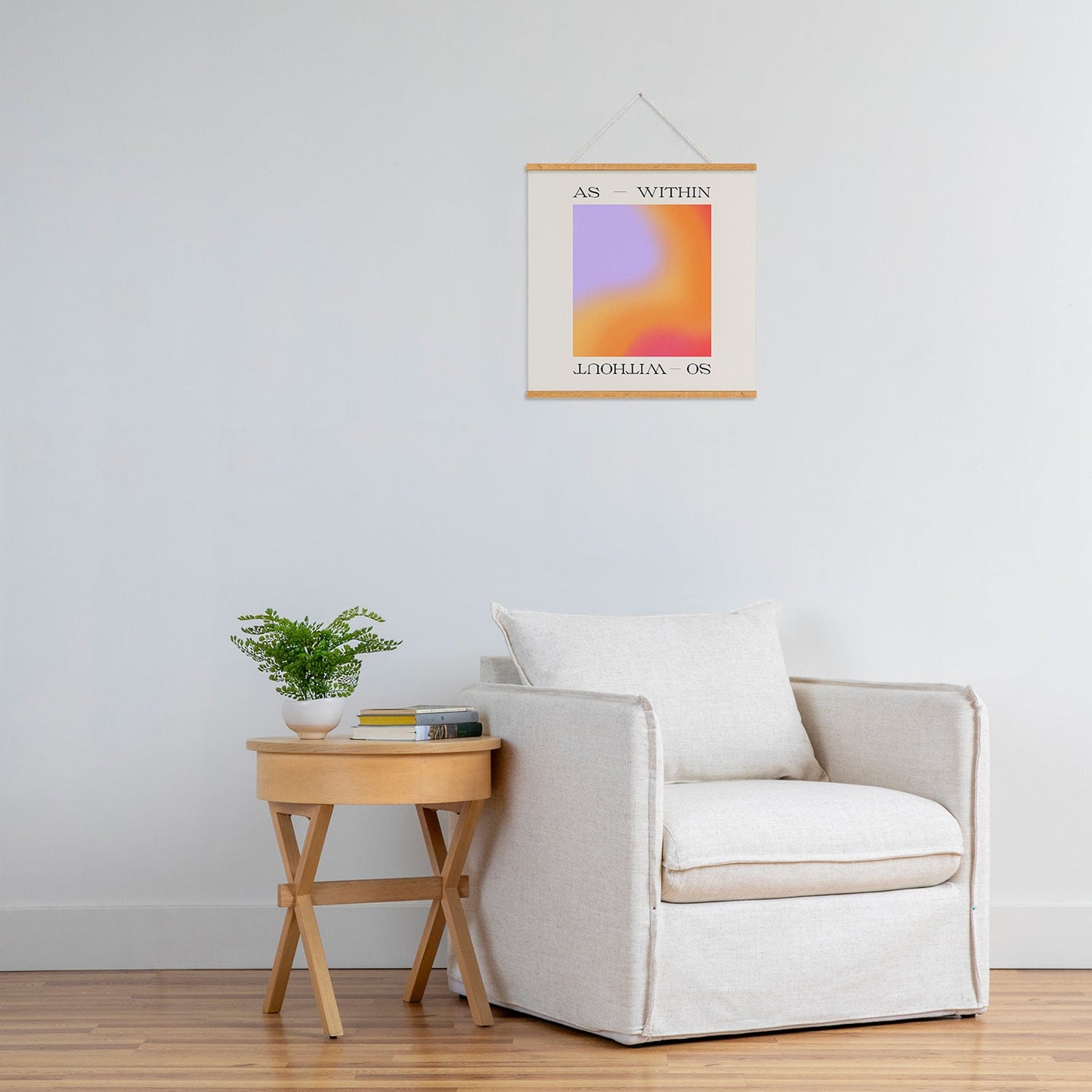 Tiger Spirit As Within So Without Art Print