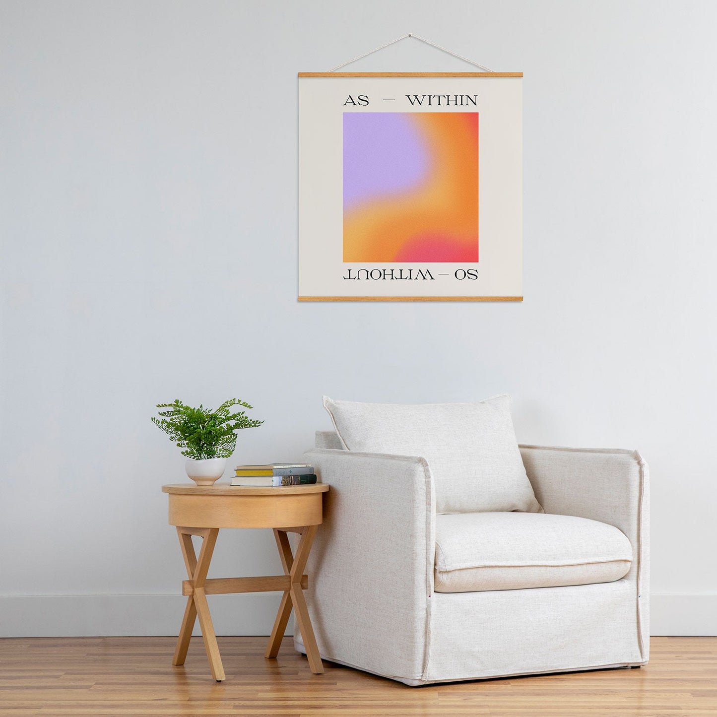 Tiger Spirit As Within So Without Art Print