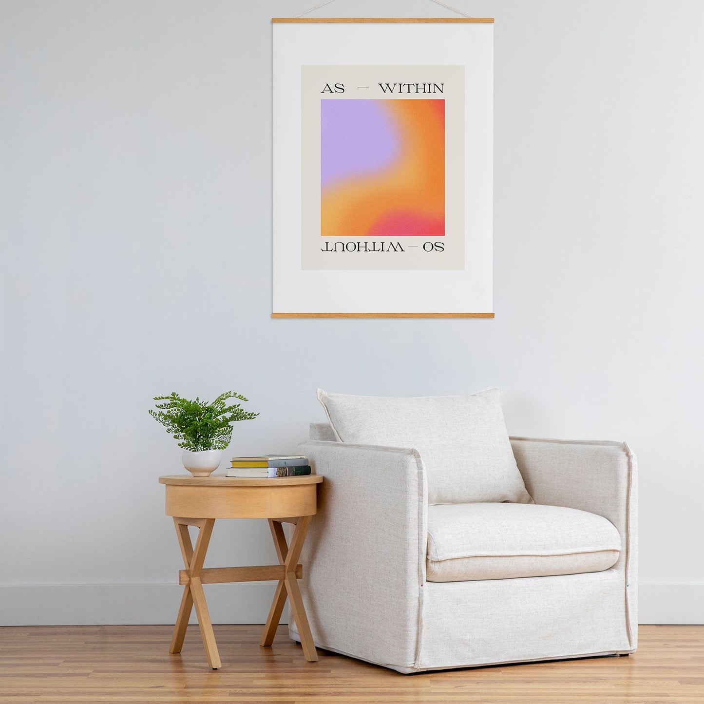 Tiger Spirit As Within So Without Art Print