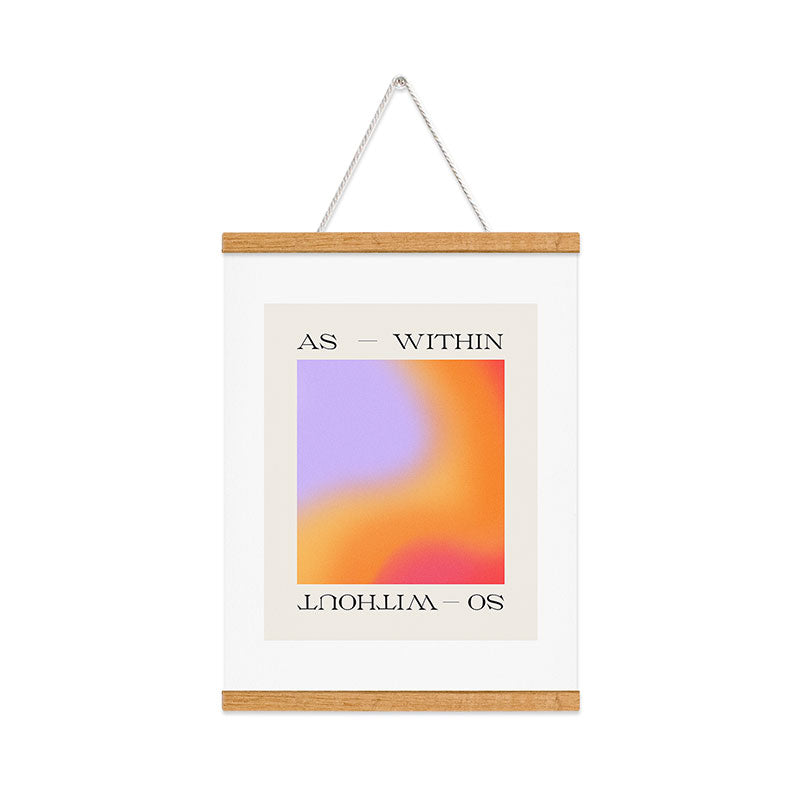 Tiger Spirit As Within So Without Art Print